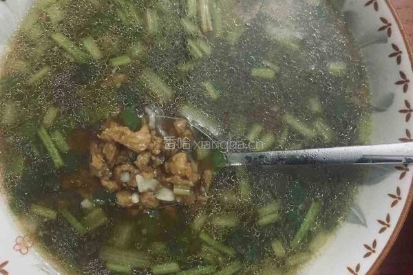 灵魂尖椒肉粒拌面捞汁
