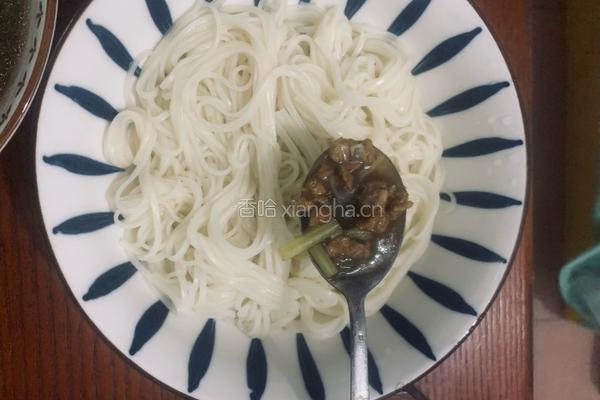 灵魂尖椒肉粒拌面捞汁的做法图解8
