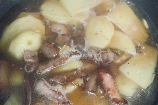 叉烧焖土豆片的做法图解9