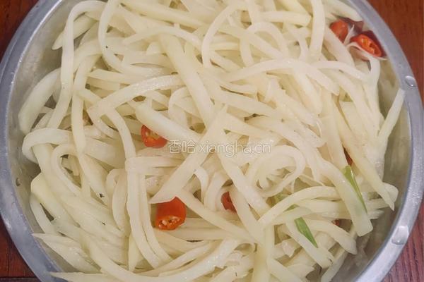 炒酸辣土豆丝