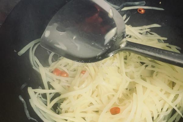 炒酸辣土豆丝的做法图解8