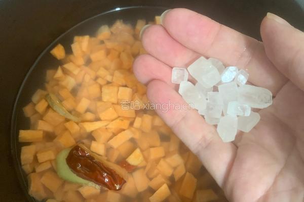 一人食懒人·暖心番薯糖水的做法图解7