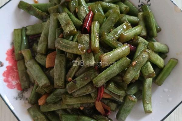 红烧四季豆的做法图解5