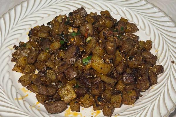 孜然土豆牛肉粒