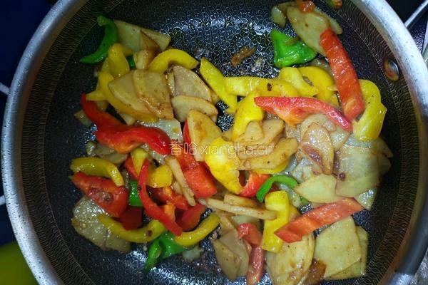 彩椒土豆片的做法图解5