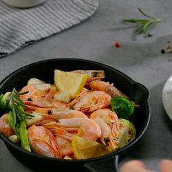 黄油蒜香加拿大北极虾的做法[图]