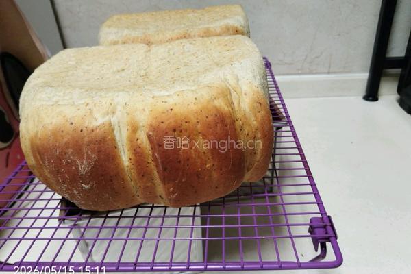 黑胡椒芝士土豆泥吐司（2个450g吐司）的做法图解15