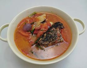 番茄汤煮鱼[图]