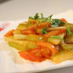 西红柿烧冬瓜的做法[图]